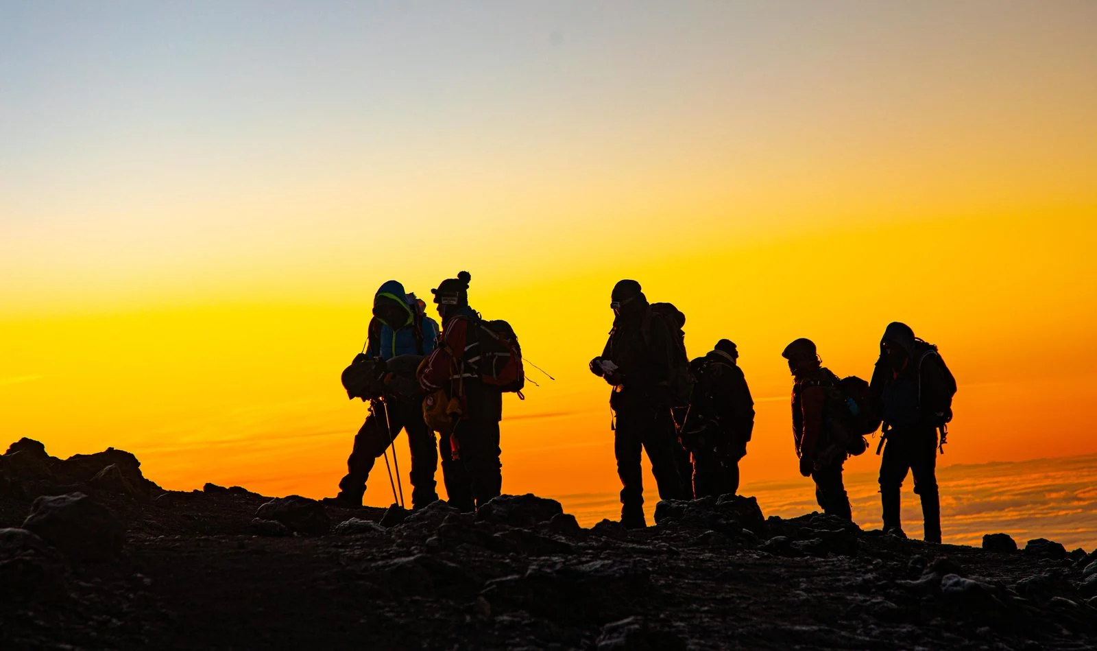 Kili hikers